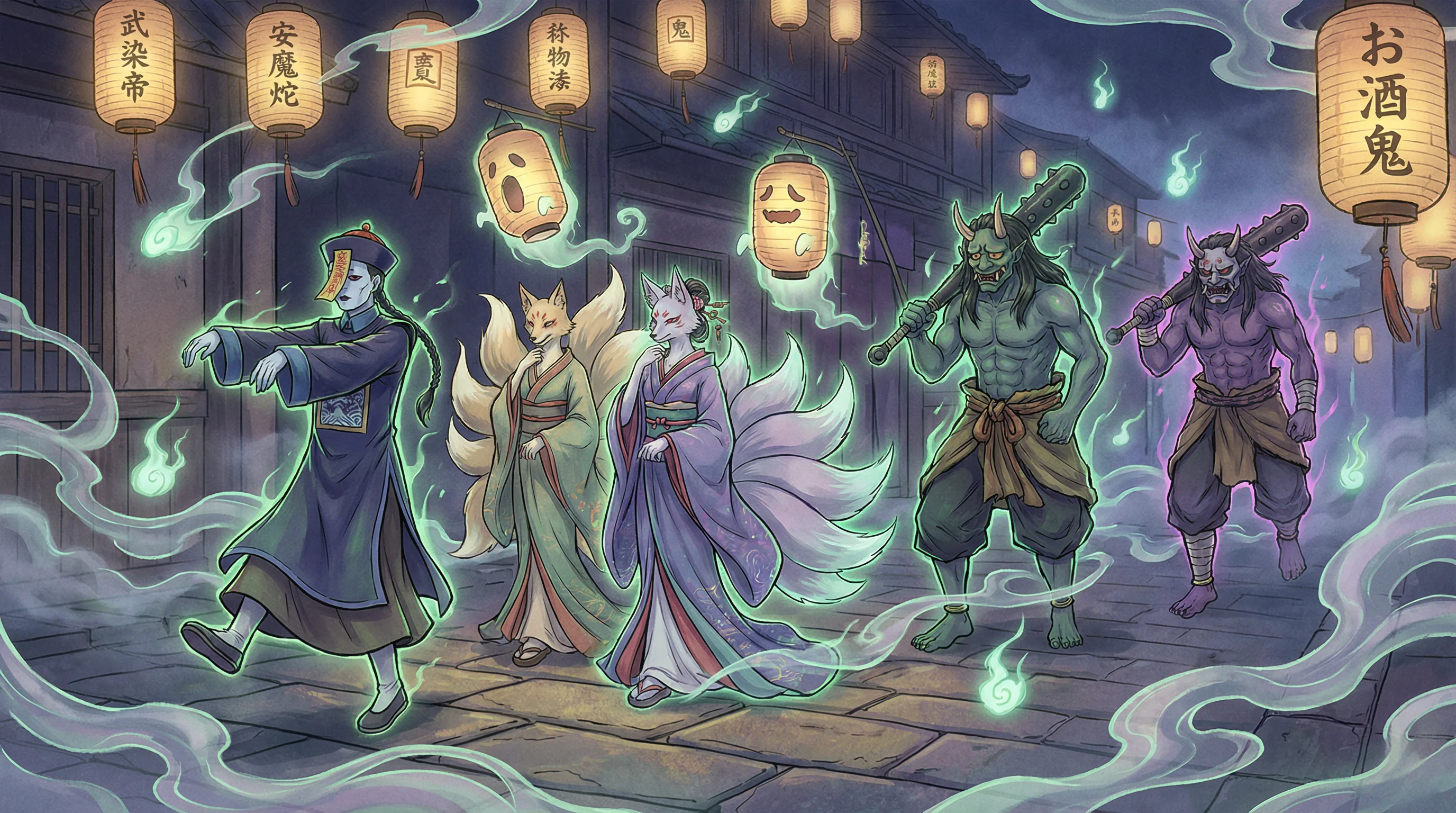 百鬼夜行 - 齐天大性之大闹盘丝洞 中日鬼怪动漫